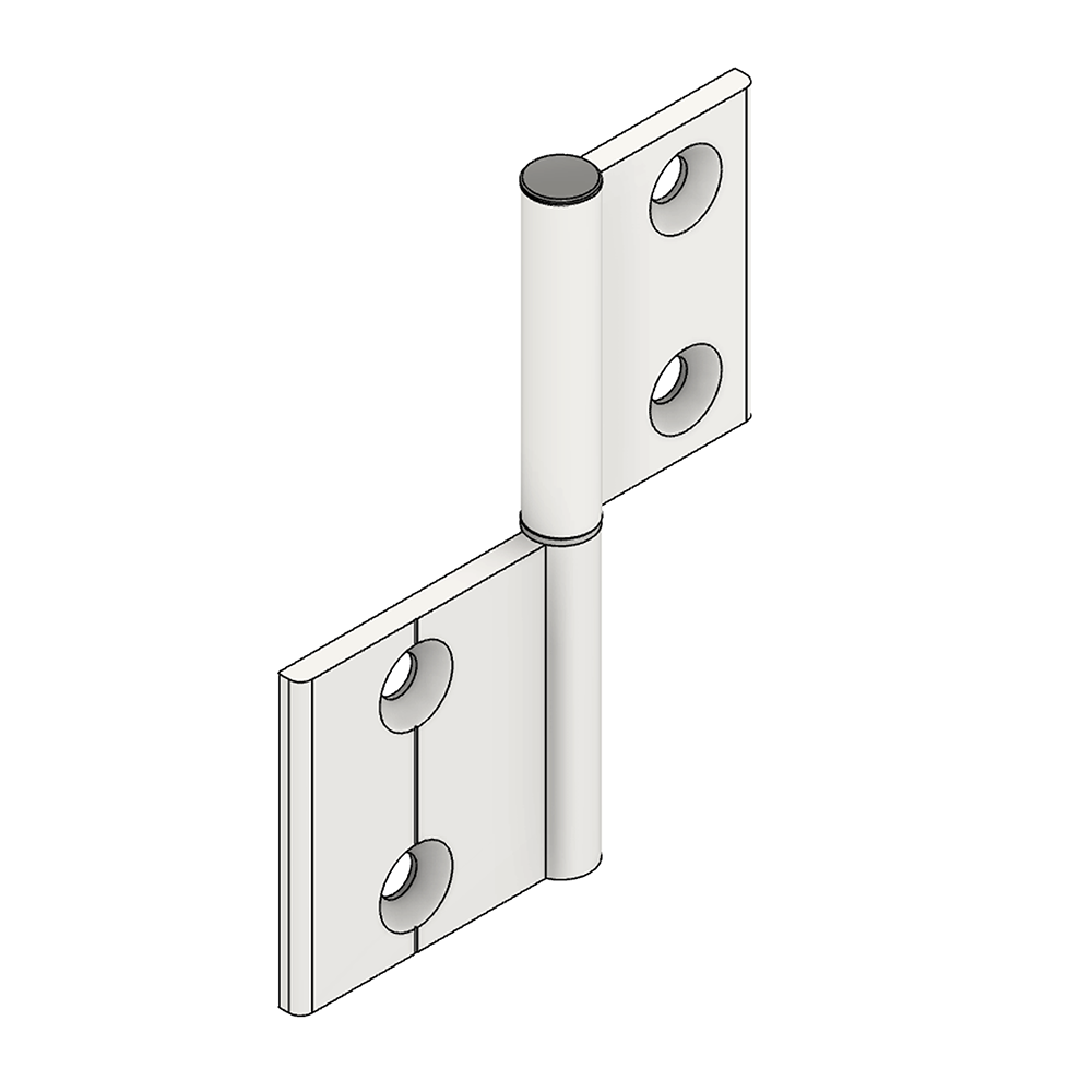 51-345-1SS MODULAR SOLUTIONS LIFTOFF WITH STAINLESS STEEL HARDWARE 30 & 45 SERIES TRANSITION HINGE